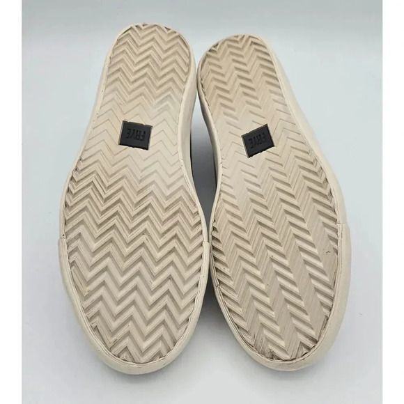 Frye Brett Brown Distressed Leather Lace Up Low Sneakers Men's Size 13 - Picture 12 of 13